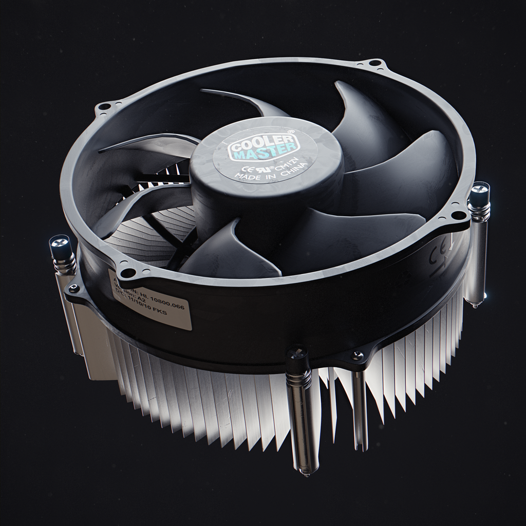 Cpu Cooler Visualization - Finished Projects - Blender Artists Community