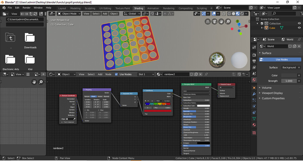 Exporting Object With Node Material - Materials And Textures - Blender ...