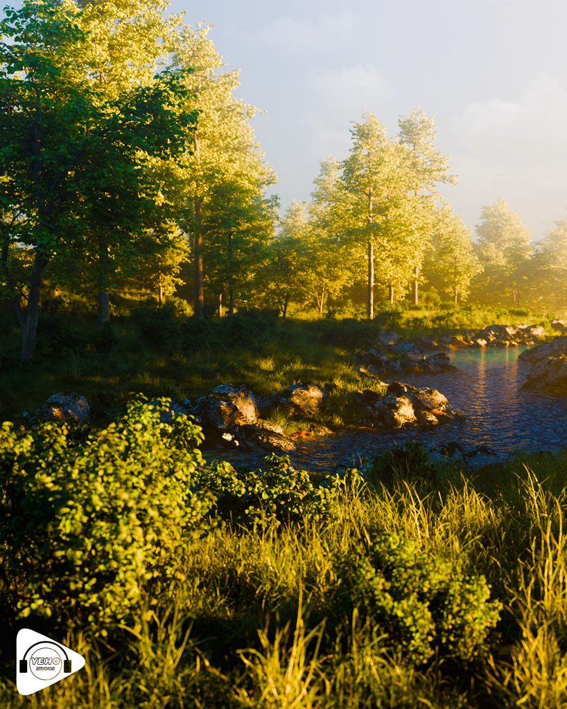 A lovely river - Finished Projects - Blender Artists Community