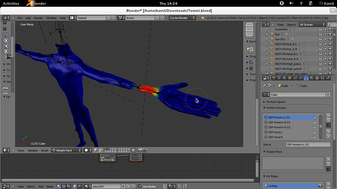 2d Rig Hand Rotation Rigging(Hand rotation problem) - Animation and Rigging - Blender ...