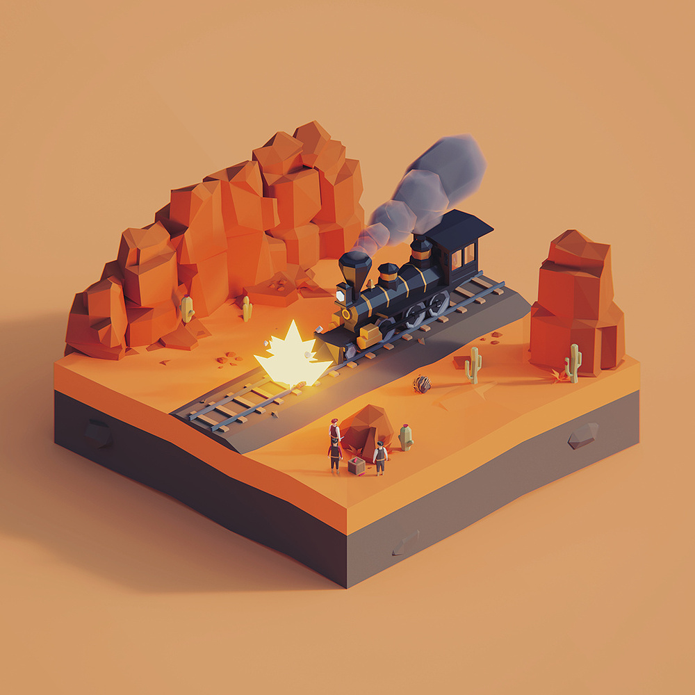 Low Poly Worlds - Finished Projects - Blender Artists Community