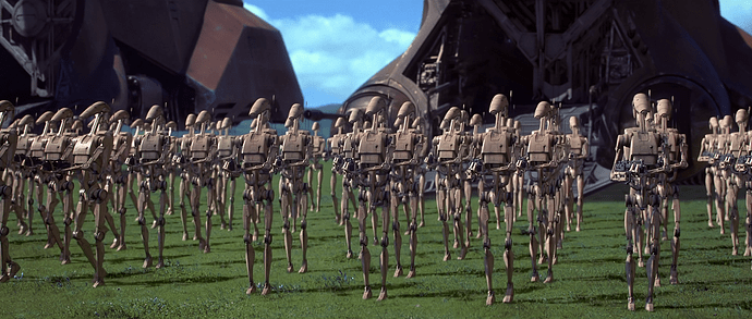 Battle droids | Movie Morgue Wiki | FANDOM powered by Wikia