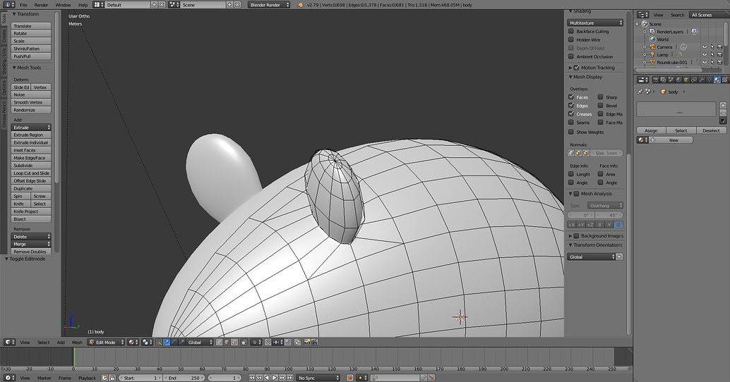 Help joining two meshes together - Modeling - Blender Artists Community
