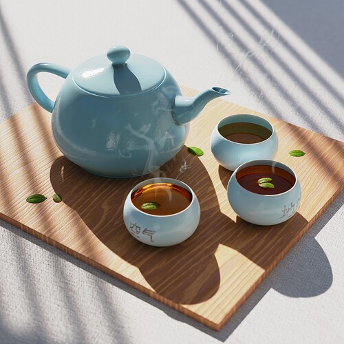 Tea Render (Best Result)
