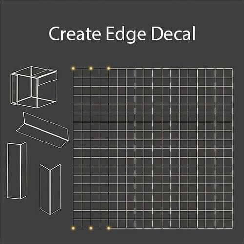 Create Edge Decal - Released Scripts and Themes - Blender Artists Community