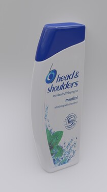 arr-HSM shampoo bottle