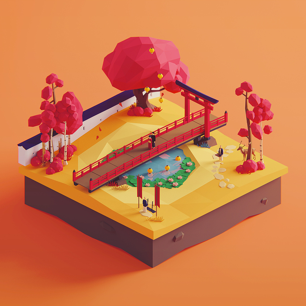 Low Poly Worlds - Finished Projects - Blender Artists Community