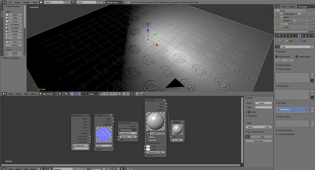 Normal maps in node editor - Game Engine Support and Discussion ...