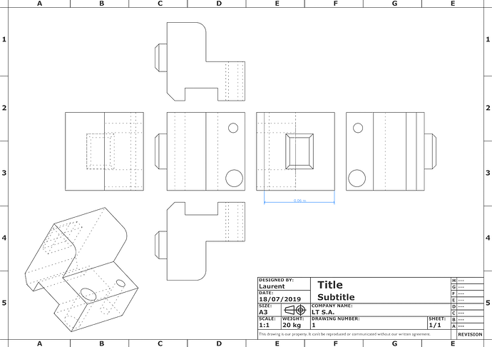 Techdraw addon [Update_01/05/2020], added scale presets - Released ...