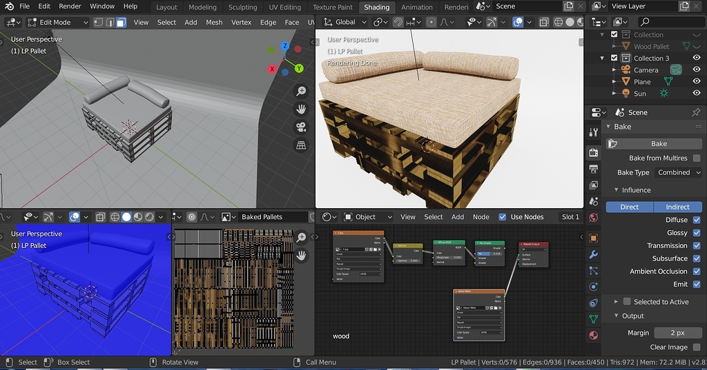 Bake comes out wrong - Lighting and Rendering - Blender Artists Community
