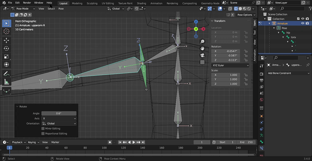 How Do I Solve This Rotation Problem - Animation And Rigging - Blender ...