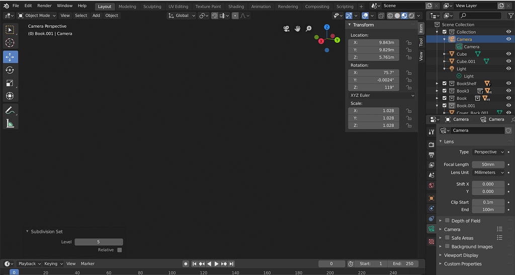 Camera issues - Basics & Interface - Blender Artists Community