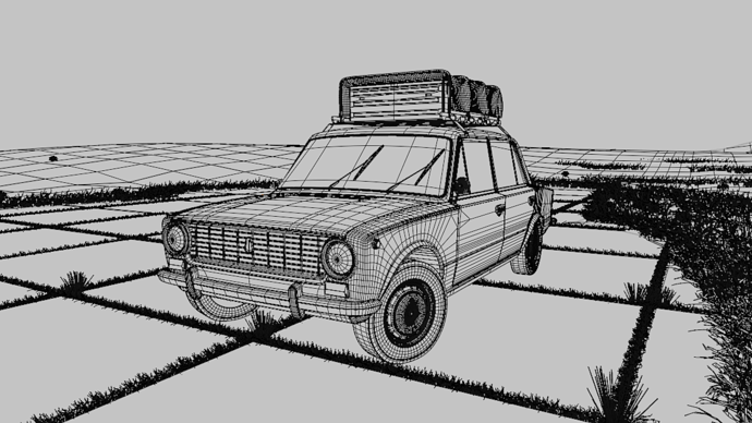 car_wireframe