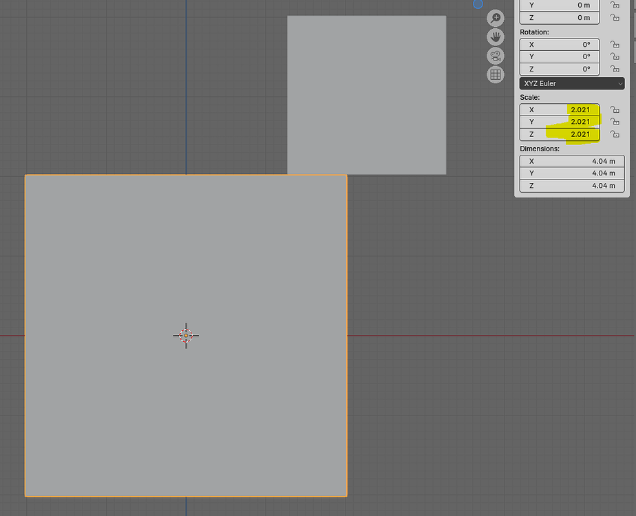 How do I snap this? Snap object size to match another object's size ...