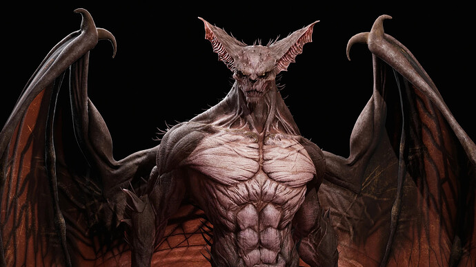 BatMonster - Finished Projects - Blender Artists Community