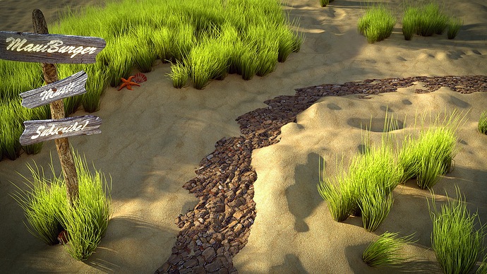 Beach Scene - Finished Projects - Blender Artists Community
