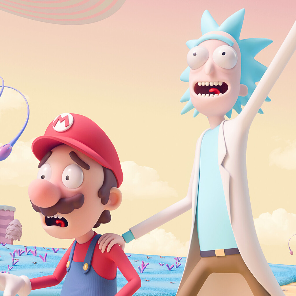 Rick and Mario - Finished Projects - Blender Artists Community