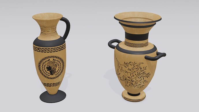 greek vases