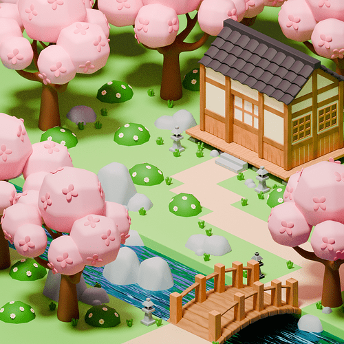 Preview Japanese Traditional House 1