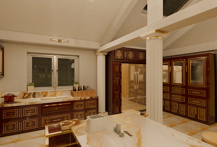 modern & victorian kitchen 2