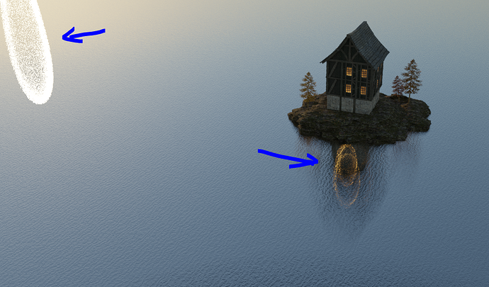 Circular light reflections in Cycles - Lighting and Rendering - Blender ...