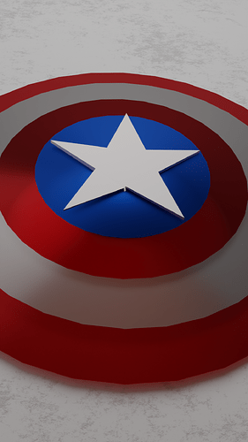2untitled. (Captain America-Shield Dekor)