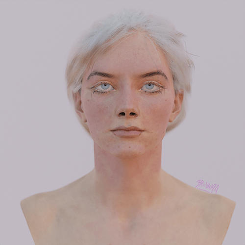 Portrait Practice - Finished Projects - Blender Artists Community