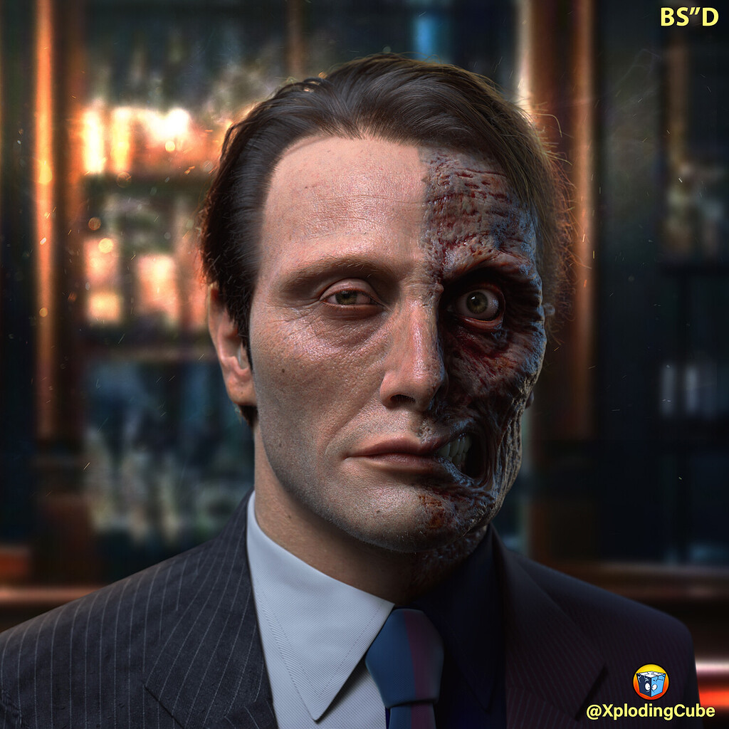 Two-Face - Finished Projects - Blender Artists Community