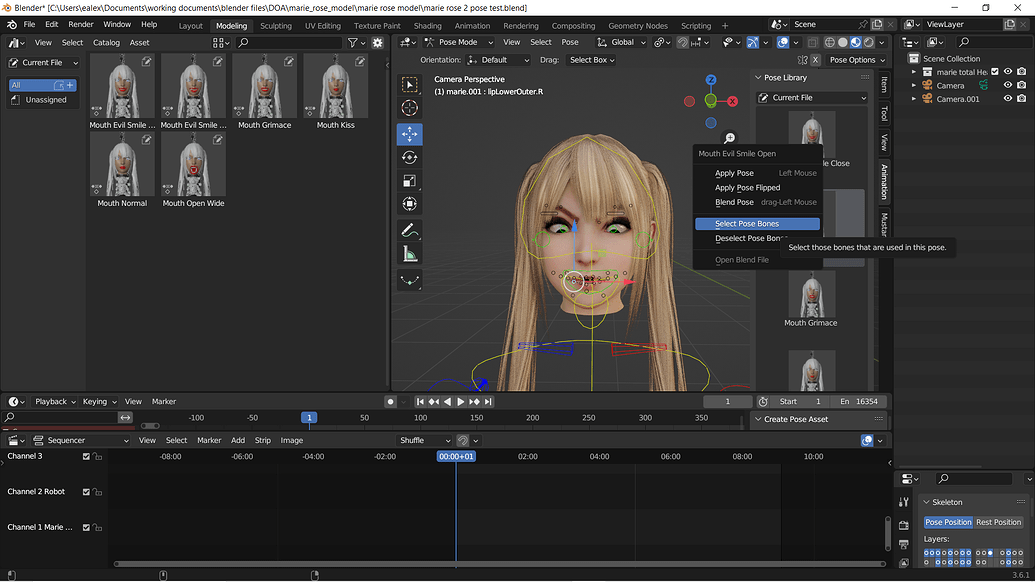 [HELP] Pose Library not working properly - Animation and Rigging ...