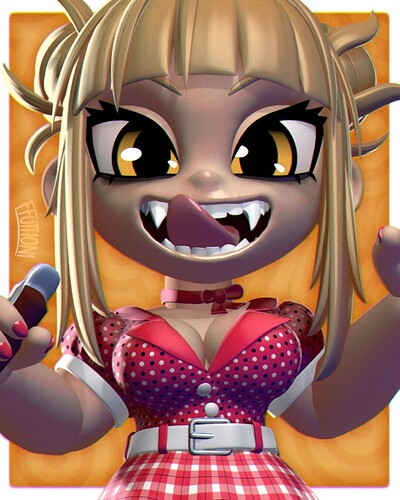 Himiko Toga_Lick_2