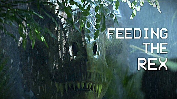 jurassic park found footage ali awada analog horror dinosaur rex raptor muldoon