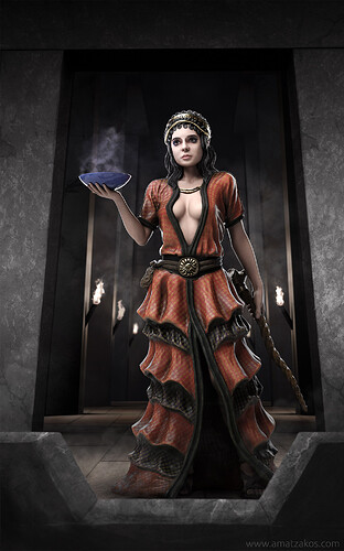 Sorceress_Circe_3d_character_art_Antonis_Matzakos_