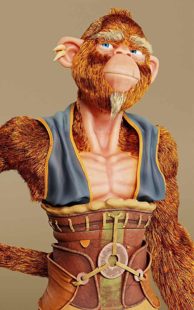 Mog concept by Arne Billen - Finished Projects - Blender Artists Community