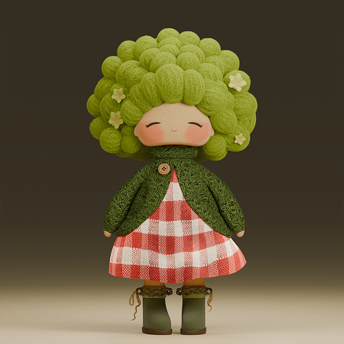 The Knitted Girl-1