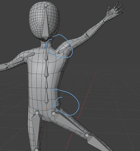 Character's mesh has weird disform while moving bone - Animation and ...