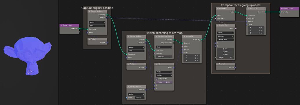 Geometry Nodes - Recalculate mesh normals - Modeling - Blender Artists ...