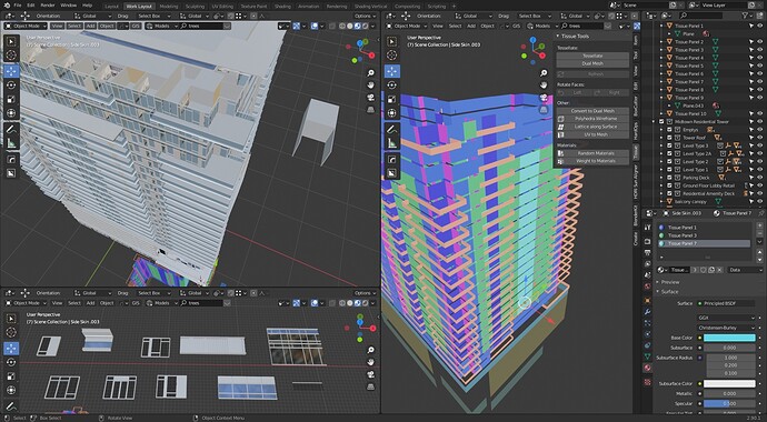 Multifamily Tower Work Layout