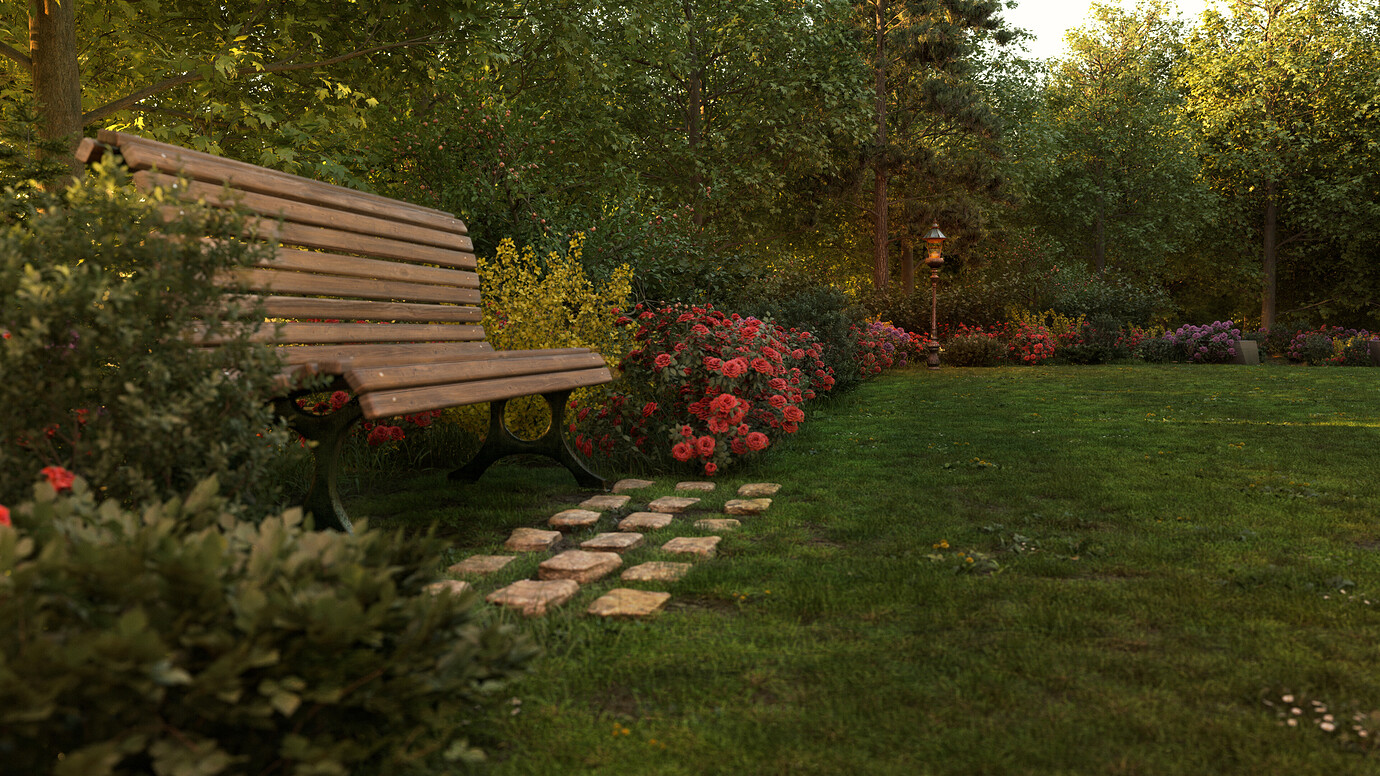 Garden - Finished Projects - Blender Artists Community