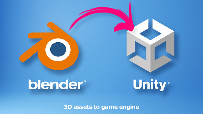 Blender to Unity - How to import blender models into unity with material and texture YT
