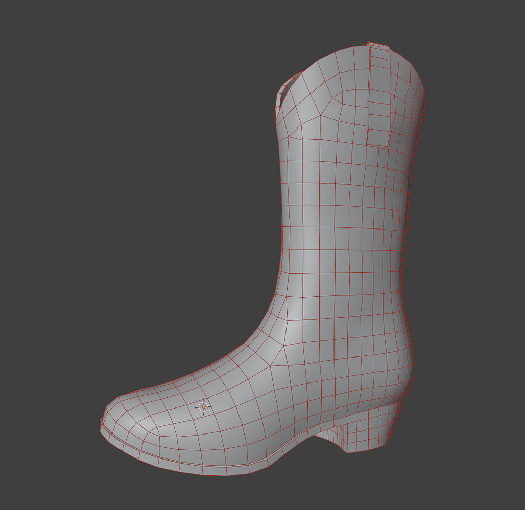 Cowboy boots - Finished Projects - Blender Artists Community