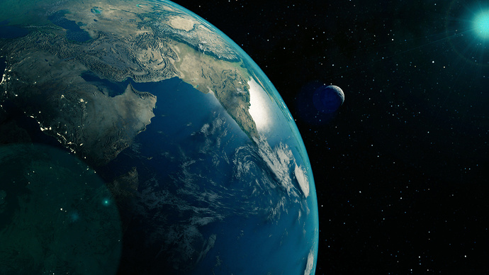 First Earth Render - Works in Progress - Blender Artists Community