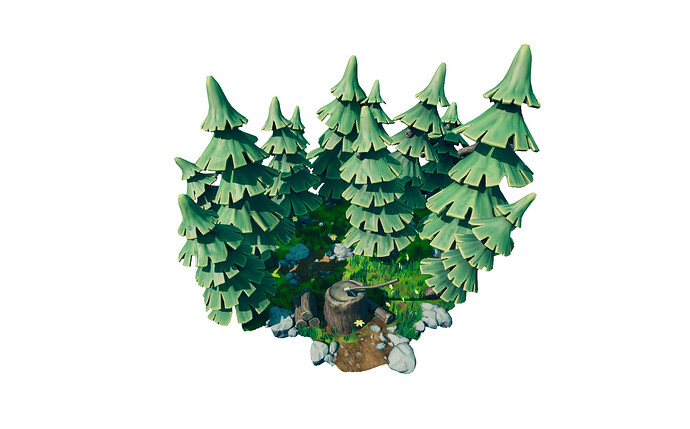 Blender 3 | Unreal Engine 5 | Complete Guide | Stylized Woodland Tree ...