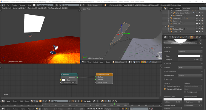 Emission not displaying properly - Lighting and Rendering - Blender ...