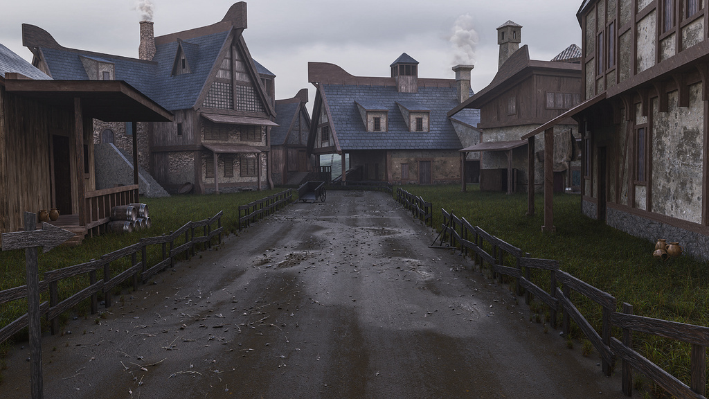 Small village Low Poly - Finished Projects - Blender Artists Community
