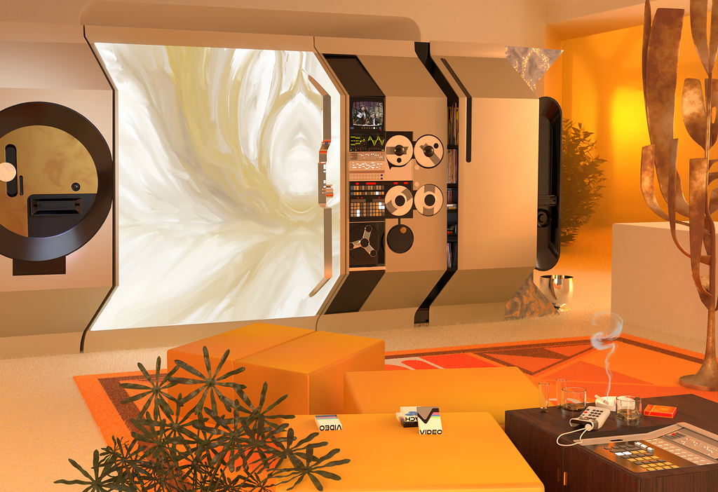 Recreation of a Syd Mead interior - Finished Projects - Blender Artists ...