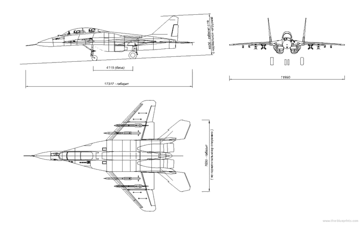 Су 29 чертеж