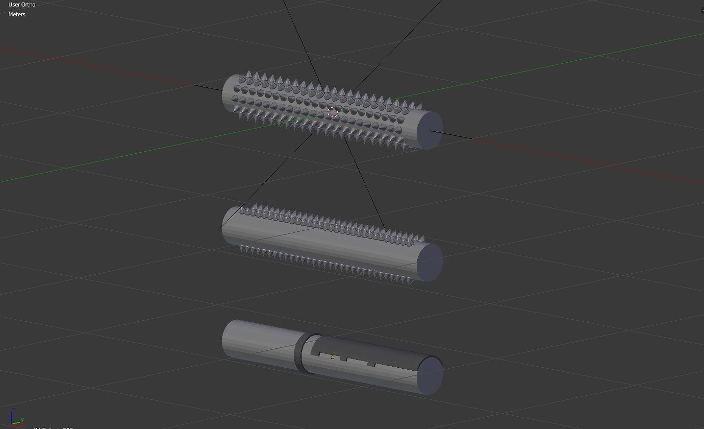 how do i make spikes on a cylinder - Modeling - Blender Artists Community