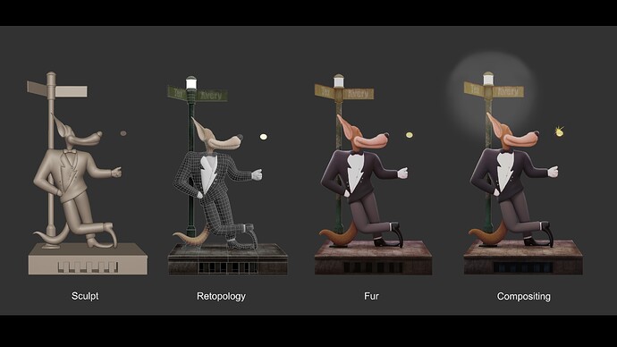 Wolf Fanart - Finished Projects - Blender Artists Community