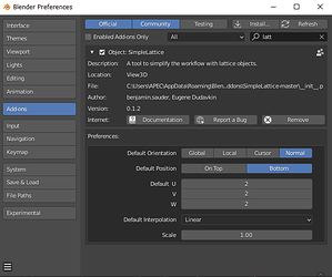 SimpleLattice_AddonPreferences_0.1.2