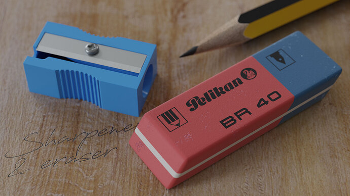 Sharpener & Eraser